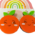 Brincos Tutti Frutas (2684) na internet