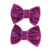 Parzinho de Bico de Pato Baby Gravatinha Veludo Glitter FT09 na internet