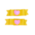 Parzinho Bico de Pato Baby Mini Chanel Cut GR FT03 Love Colors