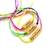 Pulseira fio colorido tie dye - loja online