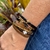 Kit Geovanna com 6 pulseiras tonalidade preto - comprar online