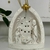 Cúpula Cerâmica Sagrada Família com Led - Santo Santo Santo