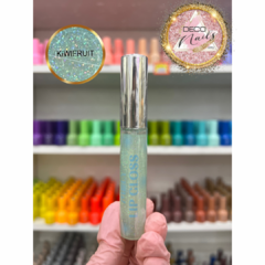 lip gloss glitter kiwi mely