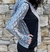 CAMPERA SNAKE GRIS - LADY FIRST