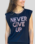 REMERA NEVER GIVE UP