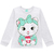 Pijama Menina 1/3 Mescla White Kyly - comprar online