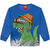 Camiseta Menino P/G Azul Cobalto Kyly