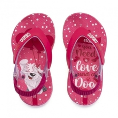 Chinelo Acqua Print 18/24 Pink Klin