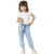 Calça Jeans Para Menina 1/3 Mania Jeans - comprar online