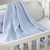 Cobertor de Algodão Linha Premium Baby King Azul Jolitex Ternille