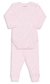 Conjunto Body Canelado Rosa Bebê Dedeka