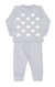 Pijama Infantil Menina Corações Pixelados Melange (tam 1-3) Dedeka