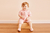 Macacão Curto Baby Gut c/ Zíper Frontal Rosa - Variedade para Gestante e Bebê | Qualidade | A Pílula Falhou