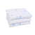 Cueiro Swaddle Estampado Vôo Branco e Azul (3 un.) Papi Soft