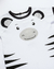 Macacão Curto Estampado Suedine RN/G Zebra Anjos Baby - comprar online
