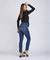 Calça Jeans Gestante Skinny Soft Power Azul Escuro Emma Fiorezi - Variedade para Gestante e Bebê | Qualidade | A Pílula Falhou