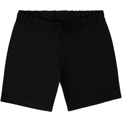 Shorts Em Cotton 4/8 Preto Kyly