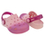 Crocs Babuche Infantil Menina Pop Mini Rosa Bebê/ Pink (19/26) WorldColors na internet