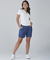 Shorts Jeans Gestante Comfort Azul Emma Fiorezi - comprar online