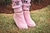 Pantufa rosa antigo infantil de soft +3 anos Dedeka - comprar online