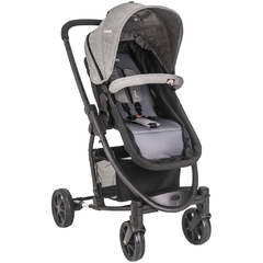 Carrinho de Bebê Travel System Prima Melange Grafite Kiddo 