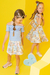 Vestido Arco íris Estampa De Ursinhos 2/6 Kukiê  - Variedade para Gestante e Bebê | Qualidade | A Pílula Falhou