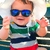 Óculos de Sol Bebê Infantil Armação Flexível com Fita Ajustável Preto Buba na internet