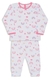 Pijama Infantil Menina Estampado Arco-íris de Algodão e Modal (tam 1-3) Dedeka