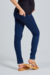 Calça Jeans Gestante Skinny Escura Emma Fiorezi  na internet