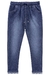 Calça em malha denim azul marinho (6/10) LucBoo