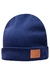 Gorro infantil em malha canelada azul marinho Luc.Boo