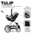 Bebê Conforto Tulip Grafite Grey ABC Design na internet