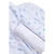 Cueiro Swaddle Estampado Vôo Branco e Azul (3 un.) Papi Soft - Variedade para Gestante e Bebê | Qualidade | A Pílula Falhou