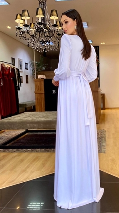 Vestido em Jersey Greta Branco - comprar online