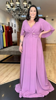Vestido longo hotsell lilas para casamento