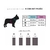 Kit coleira para cachorros - Rosa Candy - loja online