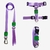 Kit coleira para cachorros - Lilas Lime