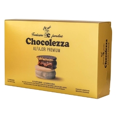 Caja Alfajores Premium Blanco y Negro x 12 unidades