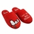 Pantufa Chinelo Snoopy Vermelho ZonaCriativa