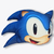 Almofada Fibra Formato Cabeça Sonic Speed