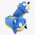 Pantufa 3D Sonic - Tamanho 36-38 - Zona Criativa