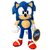 Pelúcia Sonic the Hedgehog 33cm - Candide na internet