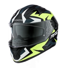 Casco Integral MAC 825 Speed 2.0 Tame Amarillo / Gris Brillo