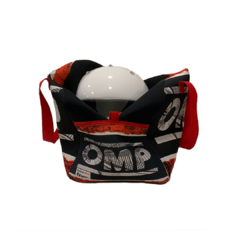 Bolso porta casco OMP rojo en internet