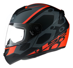 Casco Ls2 Ff352 Mein Matt Black Neon Orange en internet