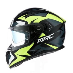 Casco Integral MAC 825 Speed 2.0 Tame Amarillo / Gris Brillo en internet