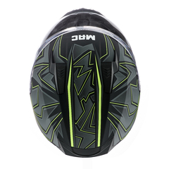 Casco Integral MAC M67 Bass Kinks Gris / Amarillo - tienda online