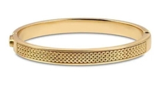 Bracelete Pai Nosso Big Dourado na internet