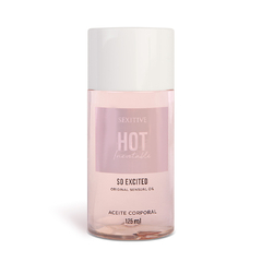 ACEITE CORPORAL HOT INEVITABLE SO EXCITED - 125ML