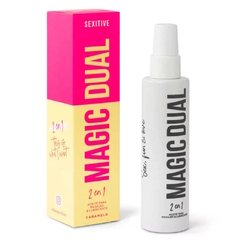 MAGIC DUAL ACEITE LUBRICANTE ACEITE MASAJES | AROMA CARAMELO 100 ml